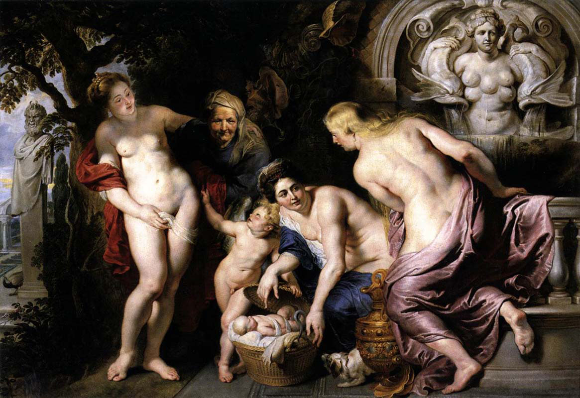 The Discovery of the Child Erichthonius 
